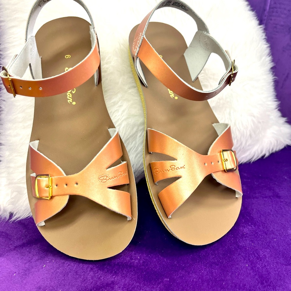 I am a small boutique business and sell only new unused items! Saltwatersandal
